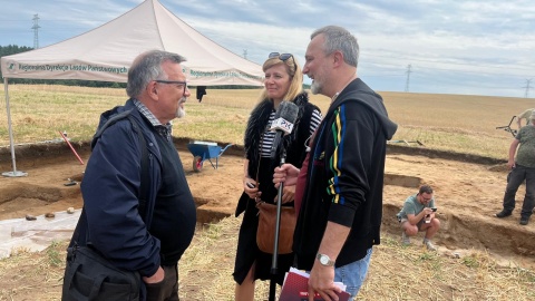Tak wyglądają obecnie prace prowadzone w Pniu. / Fot. Izabela Langner