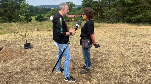 Tak wyglądają obecnie prace prowadzone w Pniu. / Fot. Izabela Langner