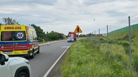 W Świeciu doszło do wypadku dwóch nastolatków na hulajnodze elektrycznej/fot. KPP w Świeciu