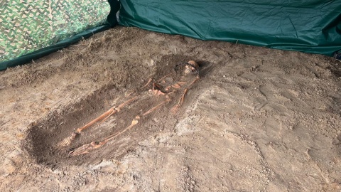 Stanowisko archeologiczne w Pniu/fot. Izabela Langner