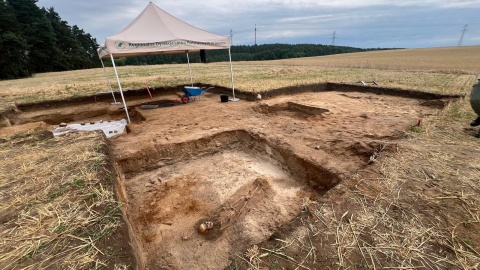 Stanowisko archeologiczne w Pniu/fot. Izabela Langner