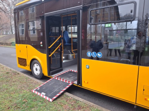 Pierwszy autobus elektryczny wyjechał na drogi powiatu świeckiego [wideo  zdjęcia]