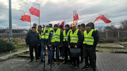 Kujawsko-pomorscy rolnicy już są na granicy w Świecku. Chodzi o mięso z Niemiec