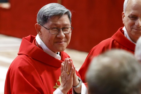 Watykan: Przed konklawe wysokie notowania filipińskiego kardynała Luisa Antonio Tagle